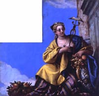 Palazzo Ducale (Sala del Collegio) - Allegories of the Virtues - Prosperity with a Cornucopia
