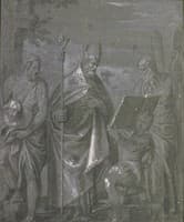 St Anthony, Andrew and John the Baptist
