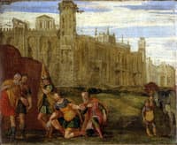 Story of Esther - Ahasuerus Orders the Triumph of Mordecai