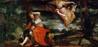 Duke of Buckingham Series - Hagar and Ismael in the Desert of Bersheeba