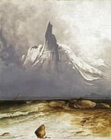 Mount Stetind in the Fog