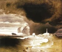 Lighthouse on the Norwegian Coast