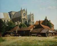 Beverley Minster from the Hall Garth
