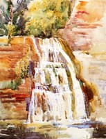 Waterfall, Enfield Glen, Ithaca, New York