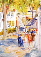 Street Scene, Plymouth, Massachusetts