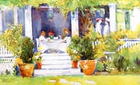 Lunch on the Porch, Vernon Place, Cincinnati