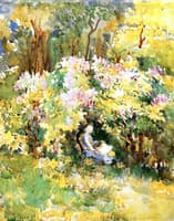 Reading in a Garden, Burnet Woods, Cincinnati