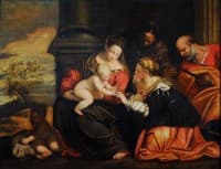 The Mystic Marriage of Saint Catherine