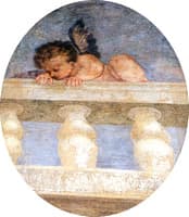 Villa Soranzo - Putto on a Balustrade