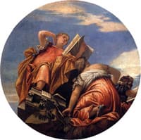 Allegories of Astronomy and Harmony Chasing out Deceit