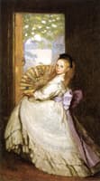 Girl with Fan