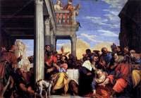 Banquet Scene - Feast in the House of Simon