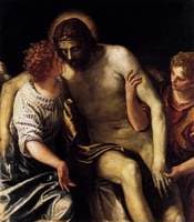 The Dead Christ Supported by Two Angels
