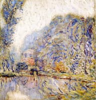 Pond and Trees