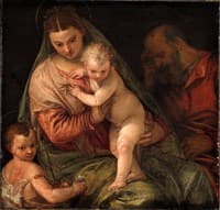 The Holy Family with John the Baptist