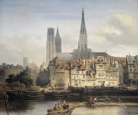 The Quay de Paris in Rouen