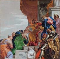San Sebastiano (ceiling) - Story of Esther - Esther Crowned by Ahasuerus