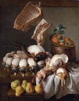 Still Life with Dressed Game, Meat, and Fruit