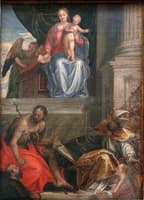 The Virgin and Child with Saints and Donors