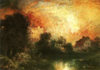 Sunset, Beyond the Cottage