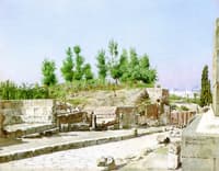 View of Pompeii
