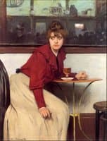 Gitana amb mantó vermell (Gipsy with a Red Shawl)