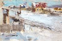 Winter Landscape (study)
