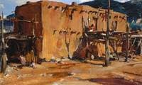 House in Taos Pueblo