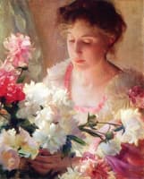 Peonies and Rose