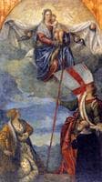 Madonna in Glory with St. Catherine and Ursula and Donor