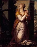 St Catherine of Alexandria Praying
