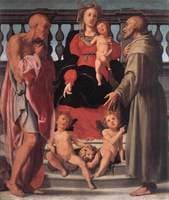 Madonna and Child with Two Saints