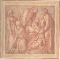 Virgin and Child with Saint Elizabeth, the Infant Baptist, Saint Anthony of Padua and a Female Martyr