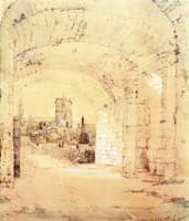 Under the Archway: Town of Corfe, Wareham, England