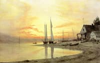 Landscape at Sunset