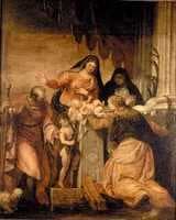 Holy Family with Saints