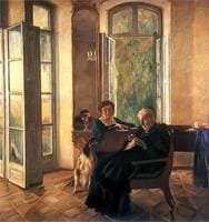 Portrait of artist's wife and mother-in-law