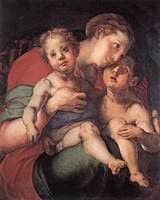 Madonna and Child with Saint John
