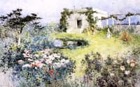 Ladies in a Flower Garden