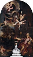 The Virgin Appearing to Saint Luke