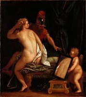 Venus, Mars and Cupid with a Mirror