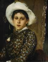 Portrait of T.A. Mamontova