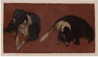 Two Studies of a Dog