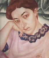 Portrait of M.F. Petrova-Vodkina