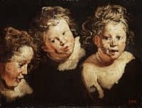 Three Studies of a Child's Head