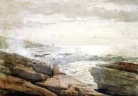 Waves on a Rocky Coast