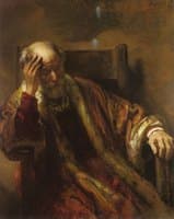 An Old Man in an Armchair (follower)