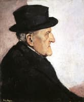 Portrait of Man in Black Hat