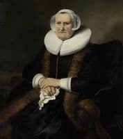 Portrait of an Old Lady, Possibly Elisabeth Bas