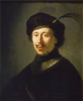 Young Man in Gorget and Plumed Cap
